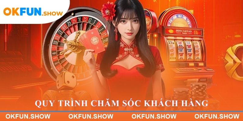 Quy trình chăm sóc khách hàng chuyên nghiệp tại OKFUN